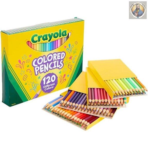 Crayola 120 Colored Pencils Set for Kids