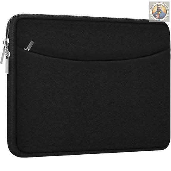 14-inch Shockproof Laptop Sleeve with Accessory Pocket