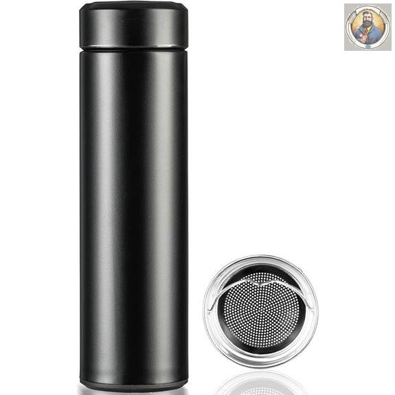 PARACITY 15 oz Insulated Stainless Steel Water Bottle