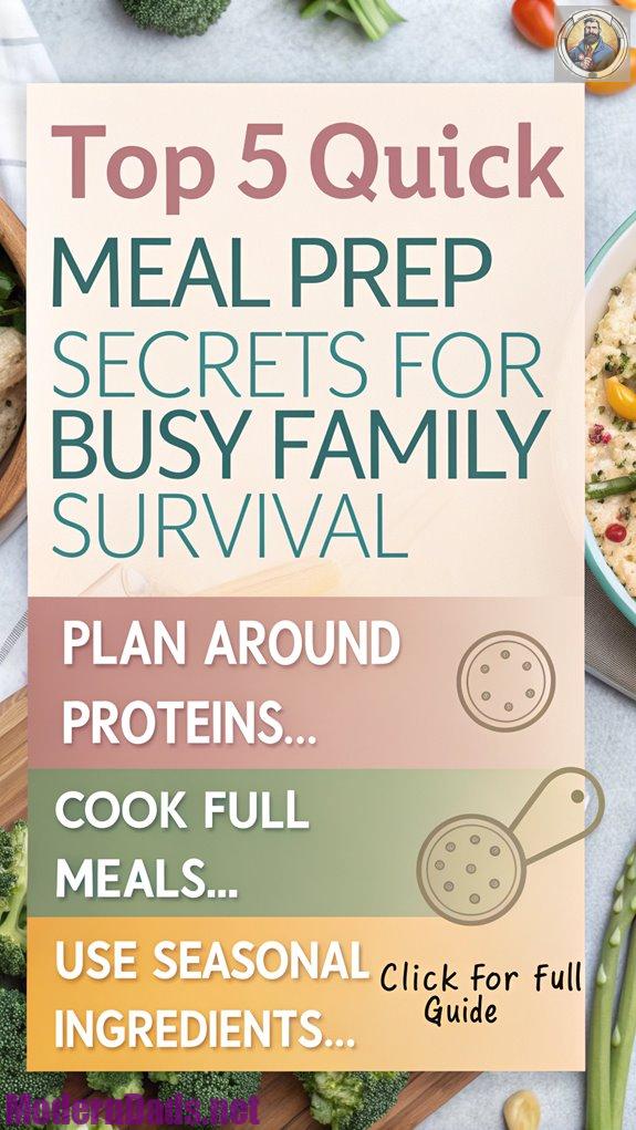 Top 5 Quick Meal Prep Secrets for Busy Family Survival