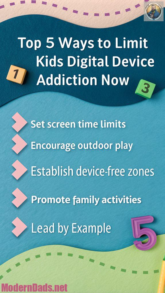 limit kids device use