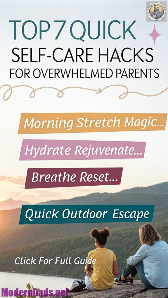 quick self care tips parents