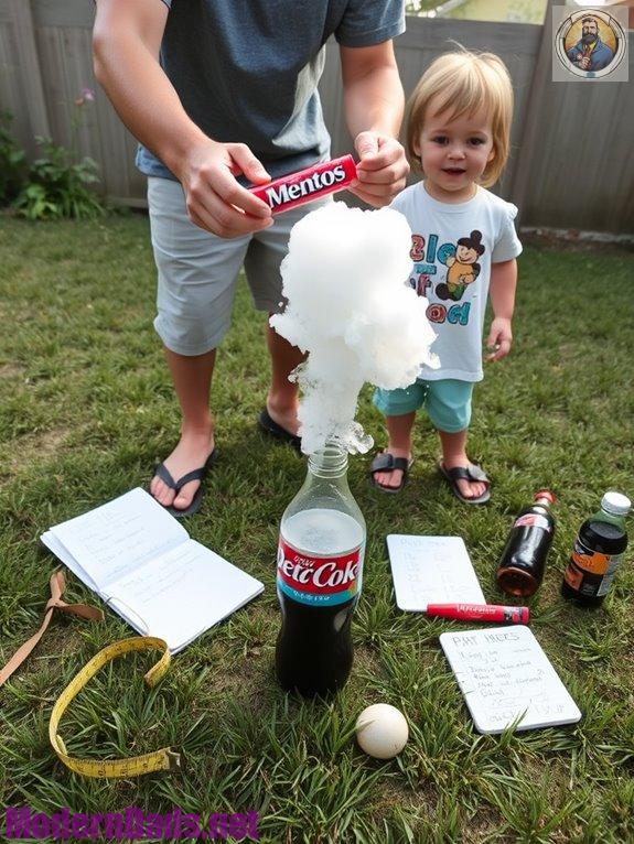 mentos reaction with soda