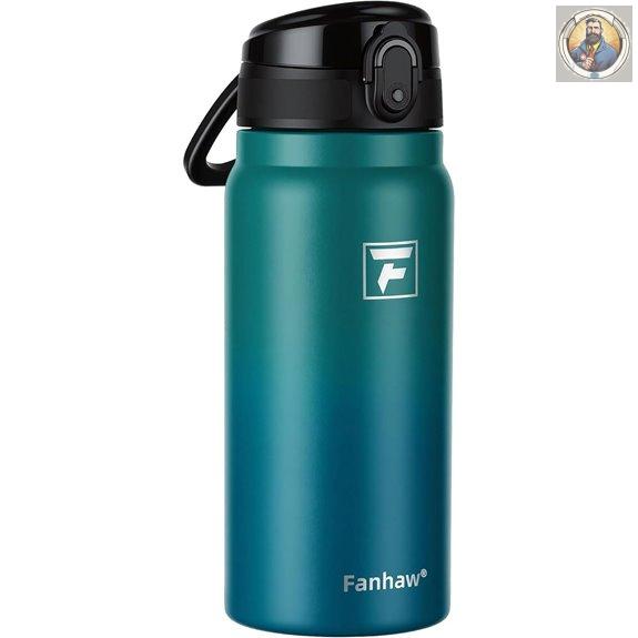 Fanhaw 20 Oz Insulated Stainless Steel Water Bottle