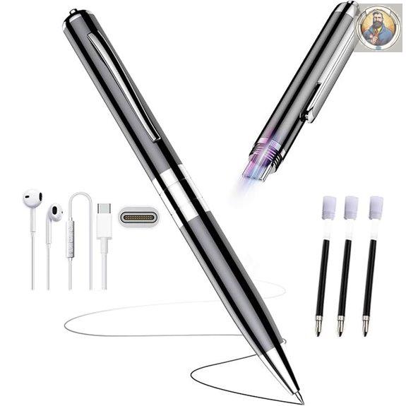 Upgraded Voice Recorder Pen with 64GB Storage