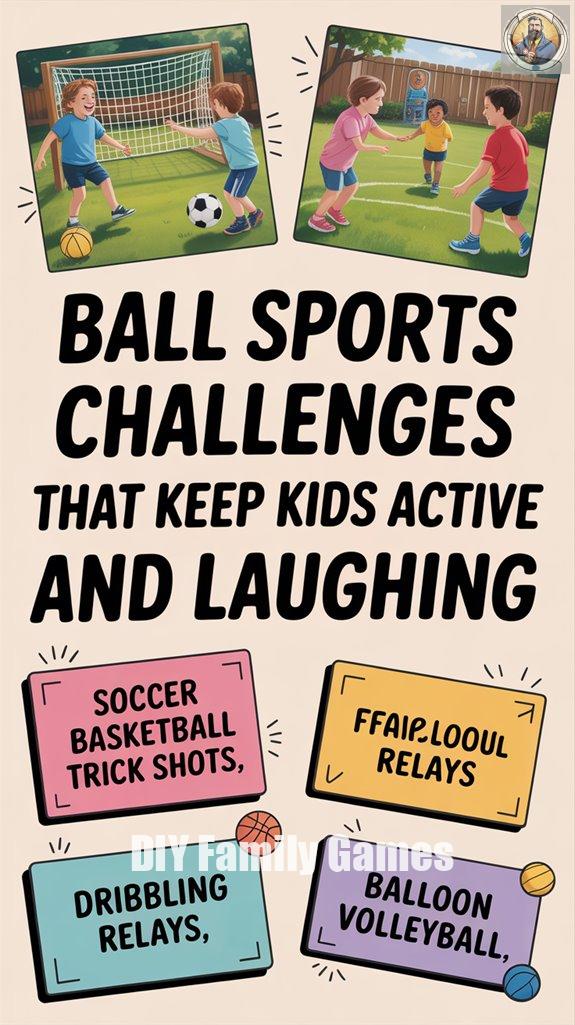 active and fun ball challenges