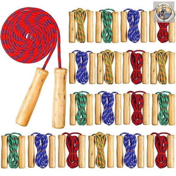 Aoriher Adjustable 7ft Kids Double Dutch Jump Ropes