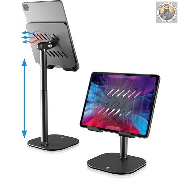 COOPER Adjustable Tablet & Monitor Stand (Black)