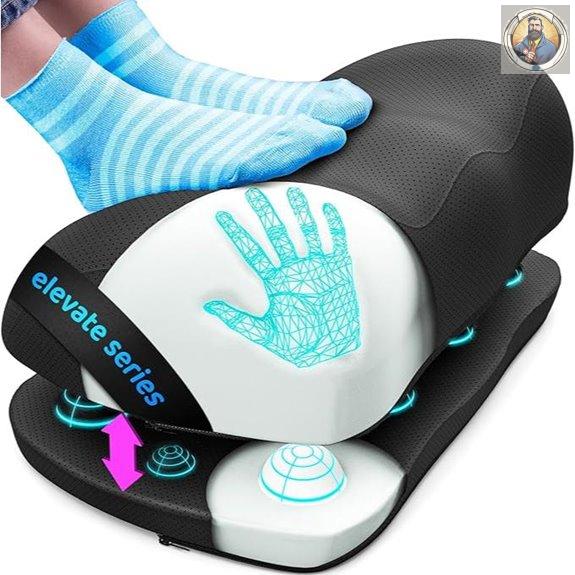 Everlasting Comfort Adjustable Cloud Foot Rest