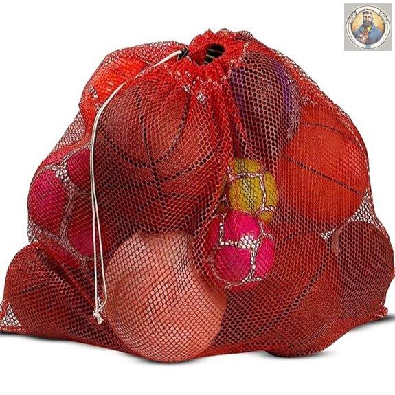 Adjustable Mesh Equipment Bag for Sports Gear