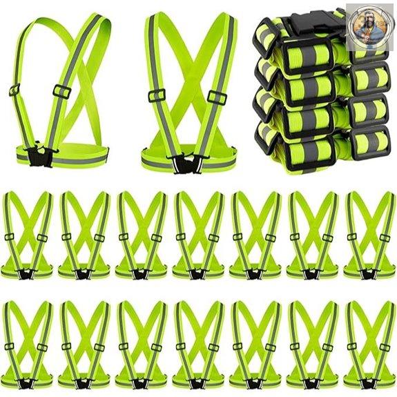Hercicy Reflective Safety Vests with Adjustable Straps