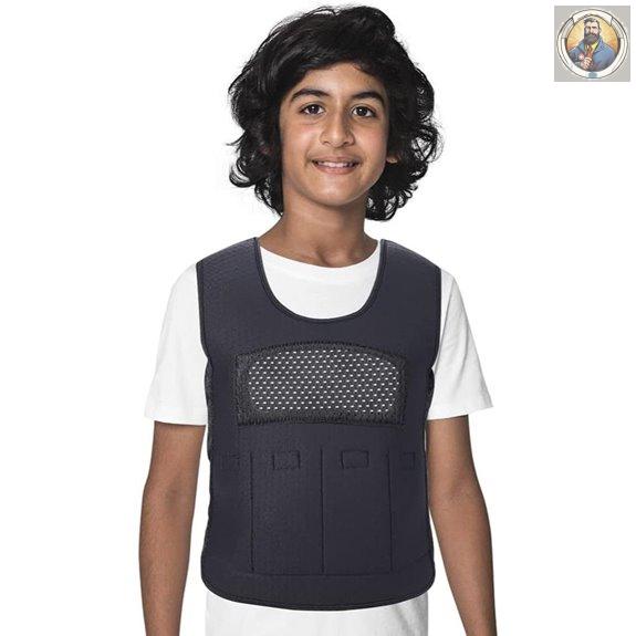 Weighted Kids Vest Adjustable Sensory Compression 3lb Weights