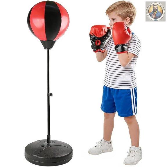 Adjustable Boxing Punching Bag with Stand