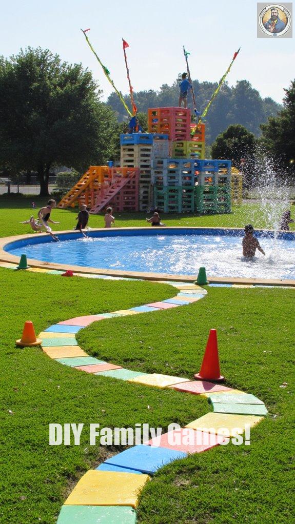 adventure golf obstacle course