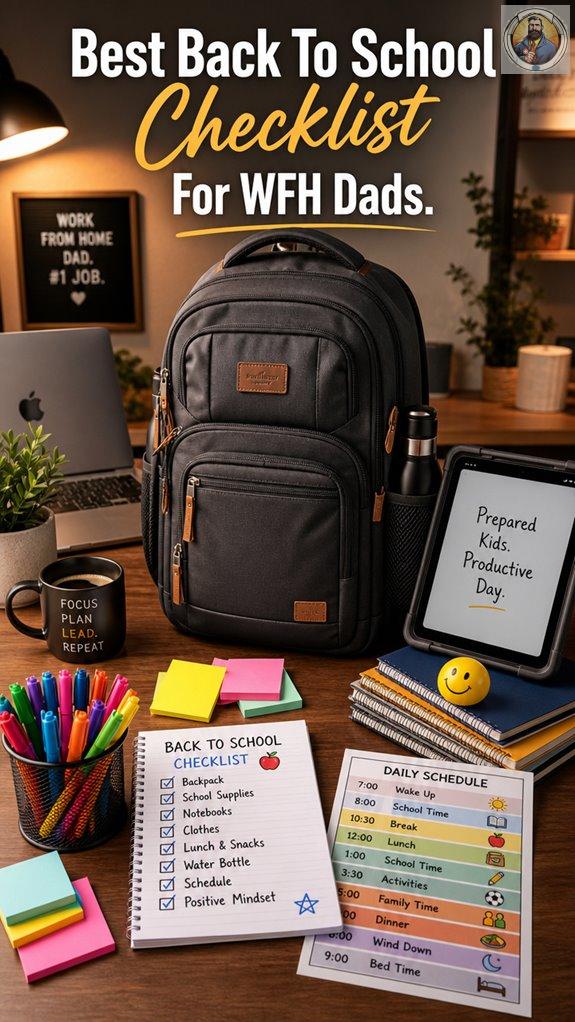 back to school wfh checklist