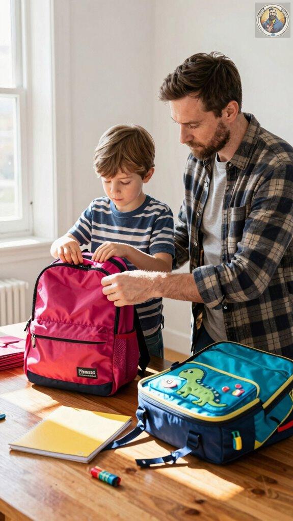 backpack packing is bonding