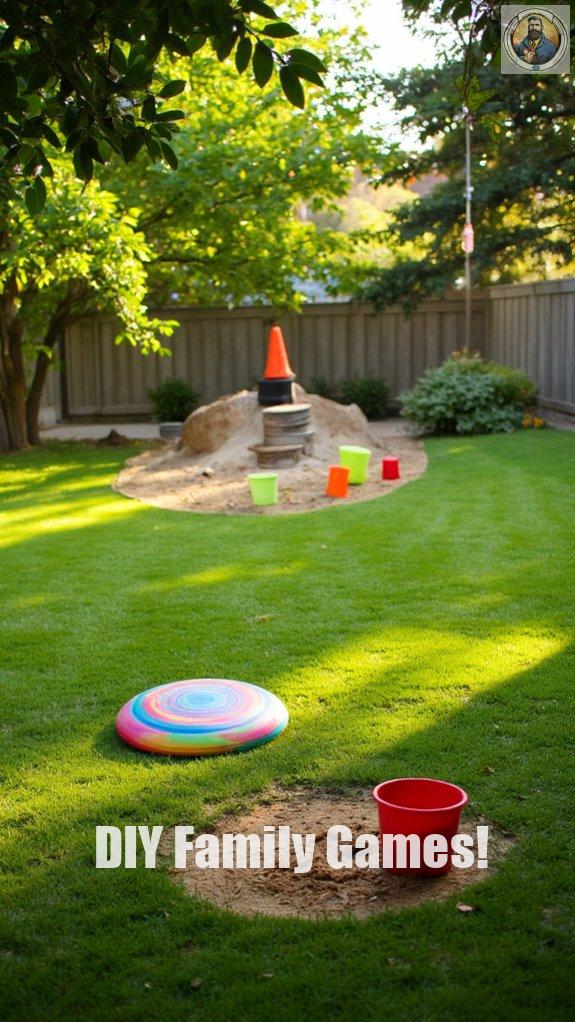 backyard frisbee golf course