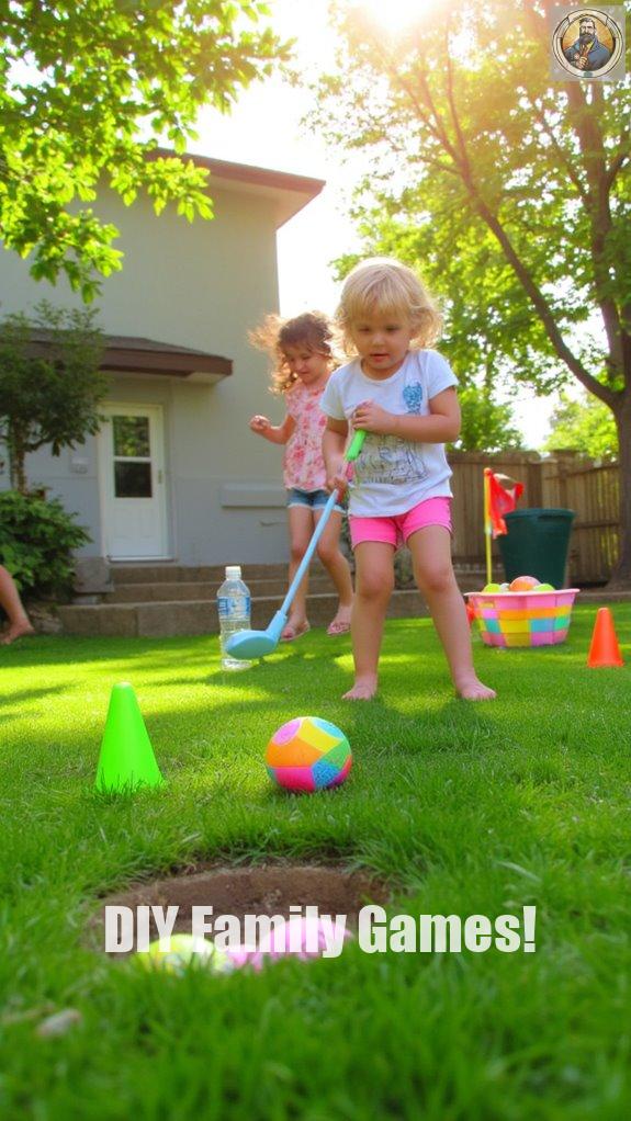 backyard golf fun game
