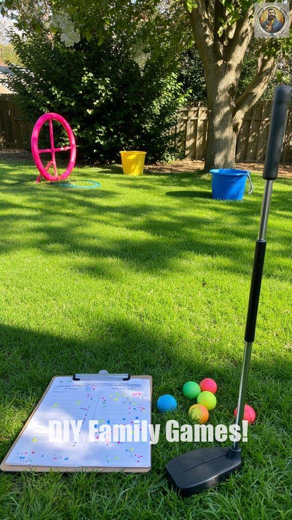 backyard golf target practice
