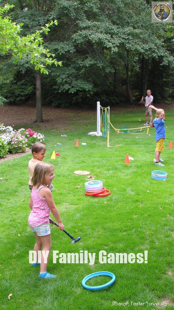 backyard mini golf challenge
