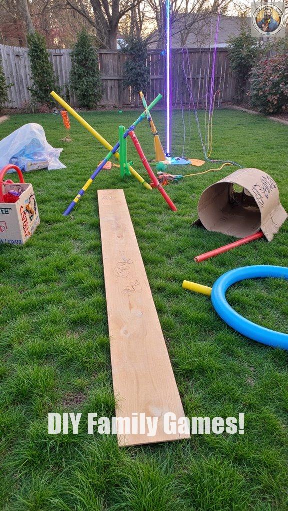 backyard obstacle course fun