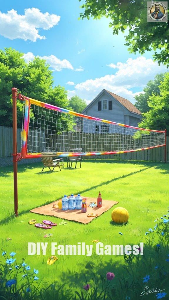 backyard volleyball fun tournament
