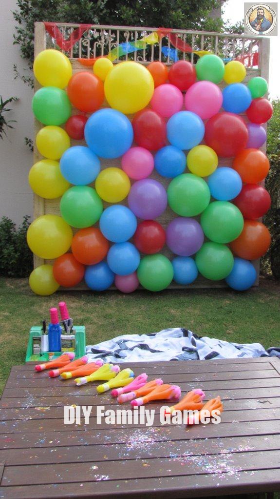 balloon darts carnival fun