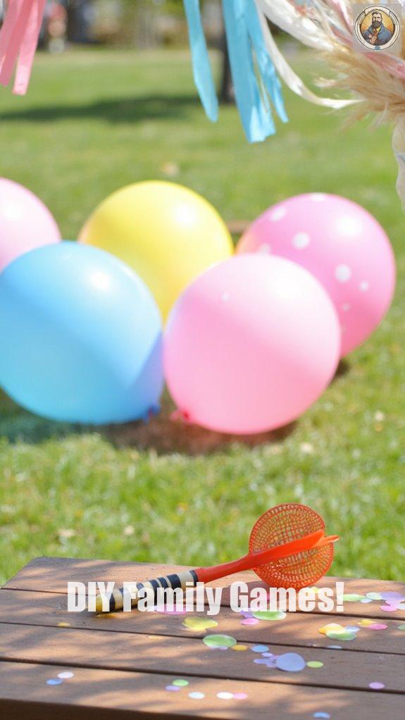 balloon popping carnival fun
