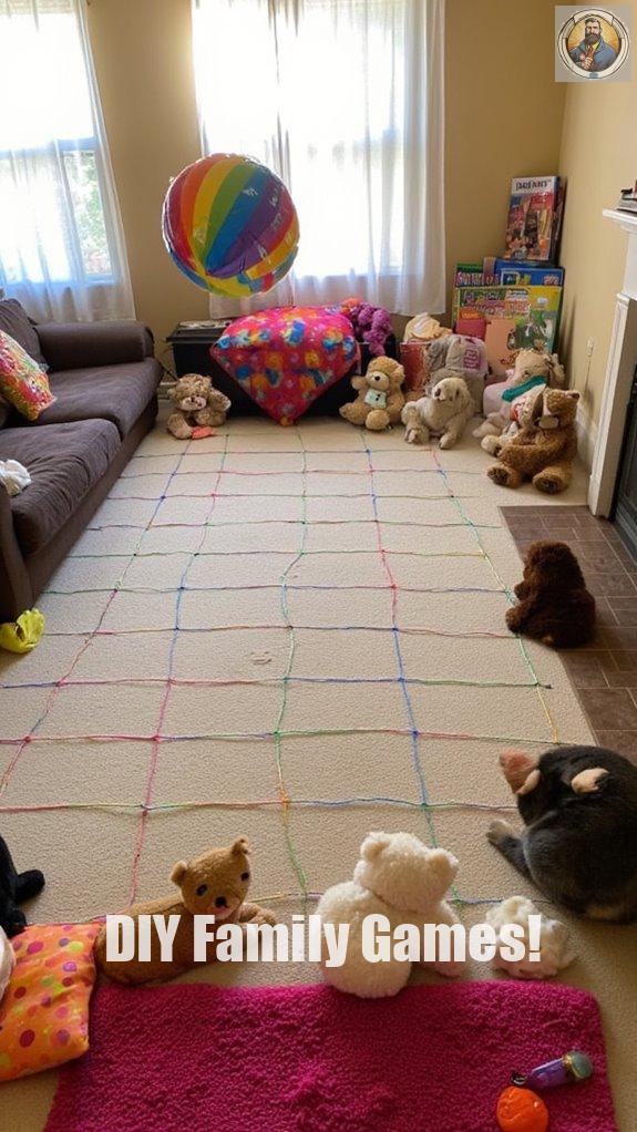 balloon volleyball family fun