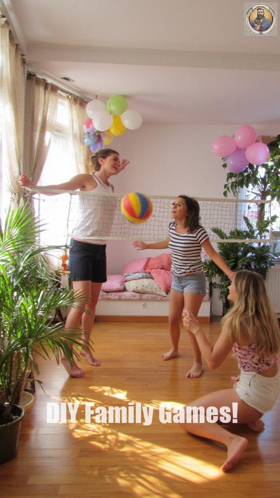 balloon volleyball indoor fun