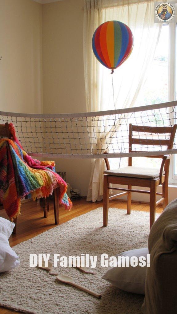 balloon volleyball teamwork challenge