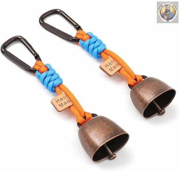 Bear Bells 2-Pack for Hiking and Wildlife Safety