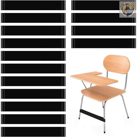 Fidgety Kids Chair Bands 15 Pack Black