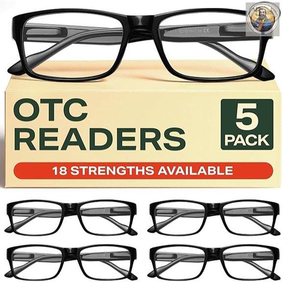 Gaoye Blue Light Protection Reading Glasses (Value Pack)