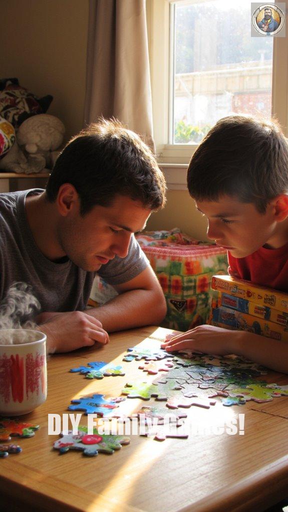 bonding through cooperative puzzles