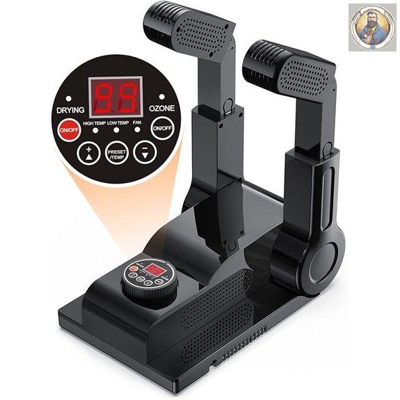 FORLIM Boot Dryer with Temperature Control and Timer
