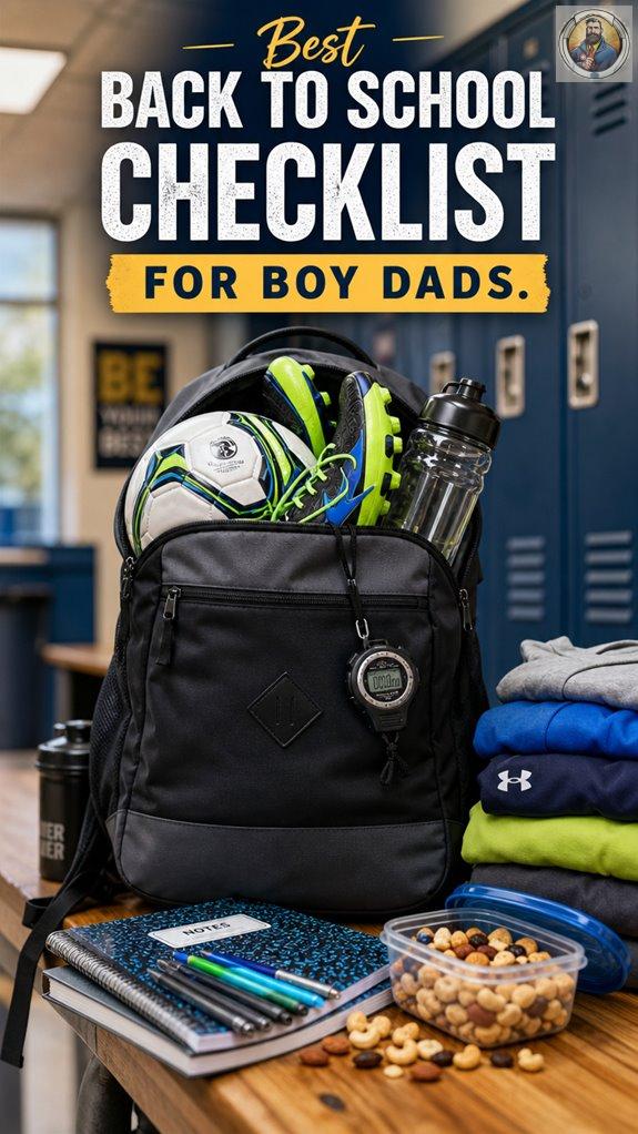 boy dad s school prep