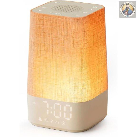 Sunrise Alarm Clock with Brightness & Sound Options