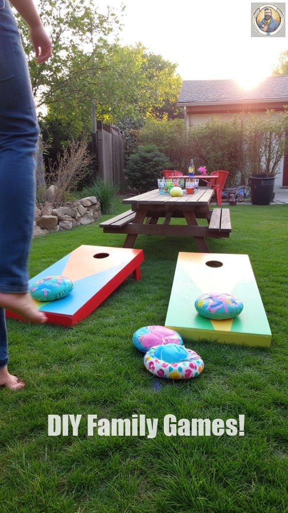 build a cornhole set