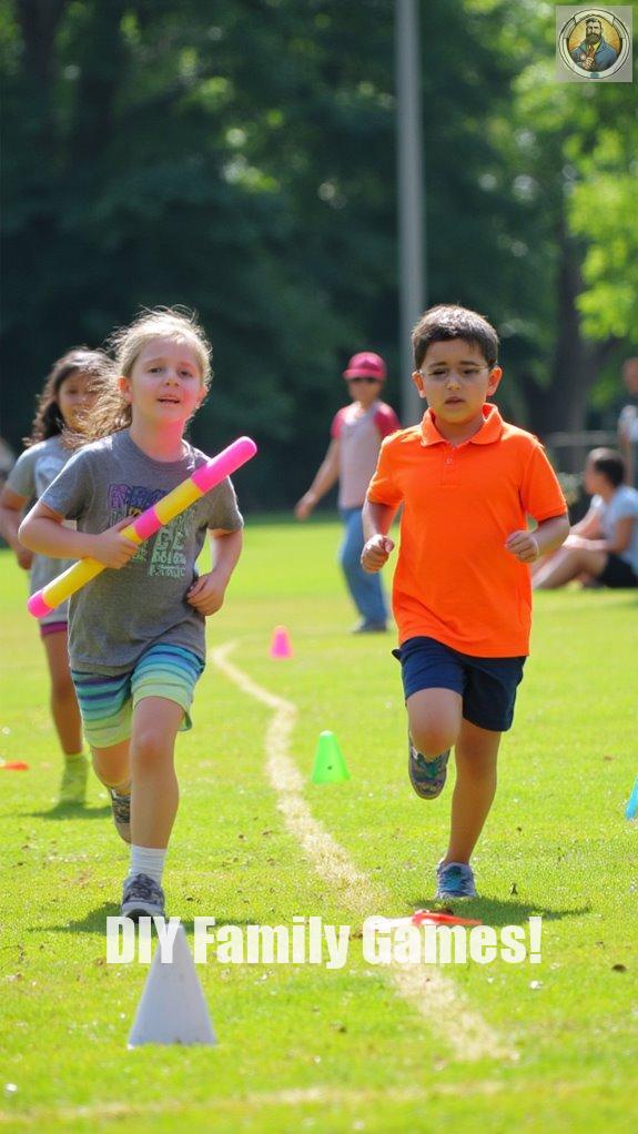 chaotic baton passing fun