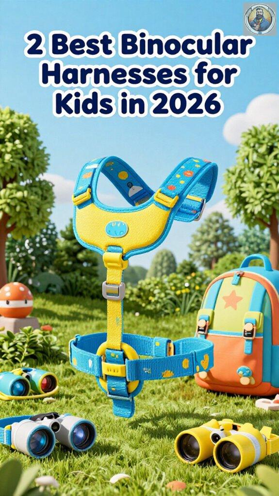 child friendly binocular harnesses