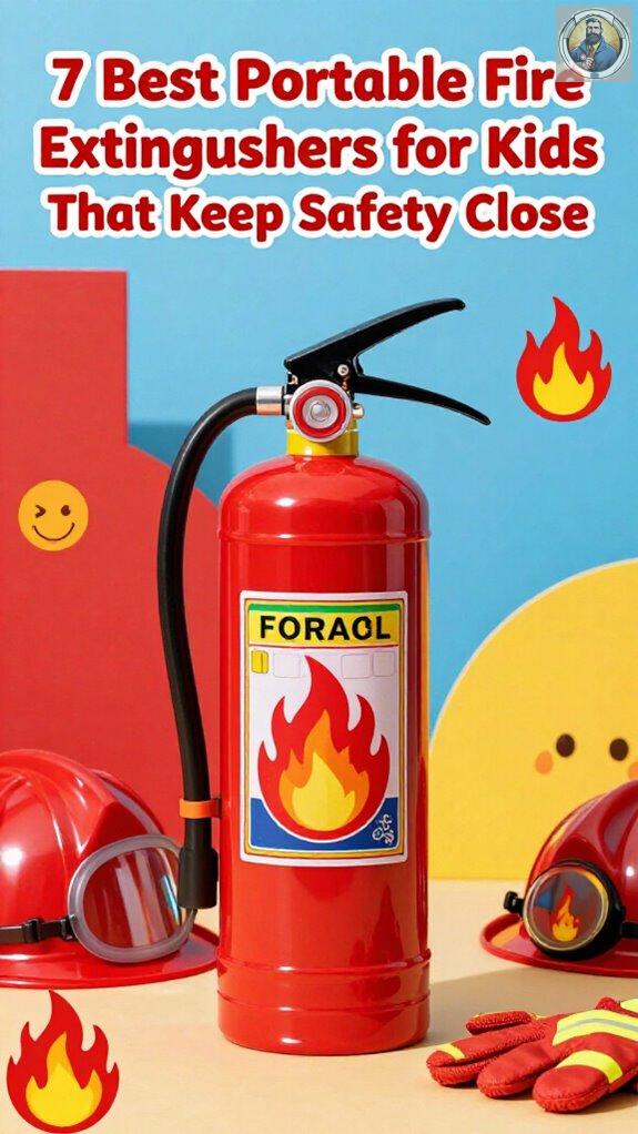 child friendly portable extinguishers