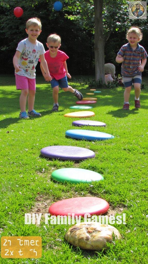 colorful balance stone challenge