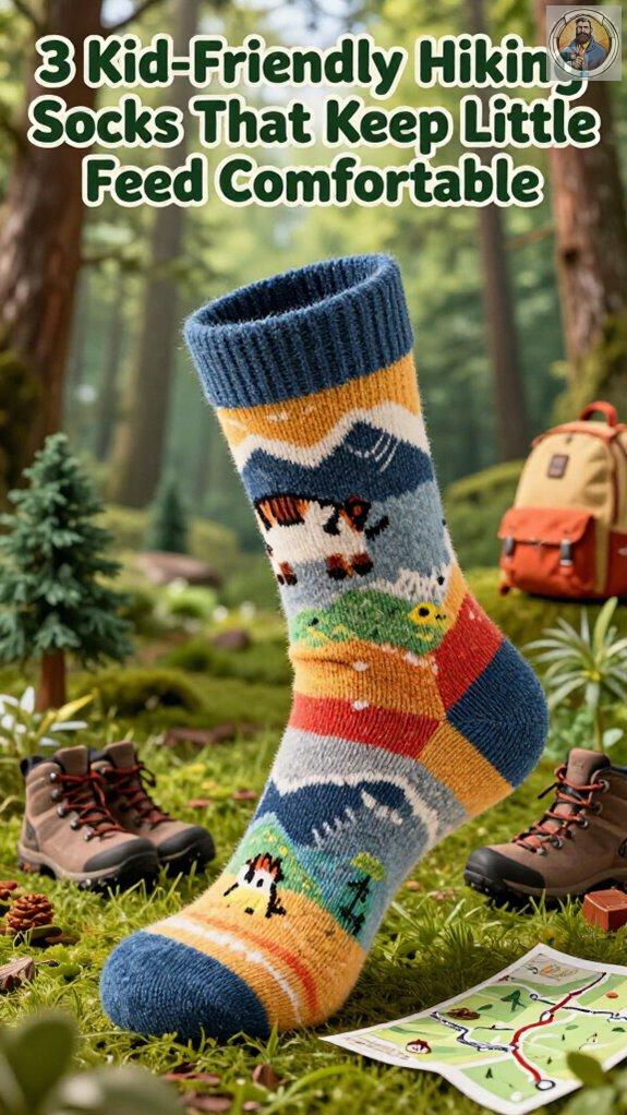 comfortable kids hiking socks