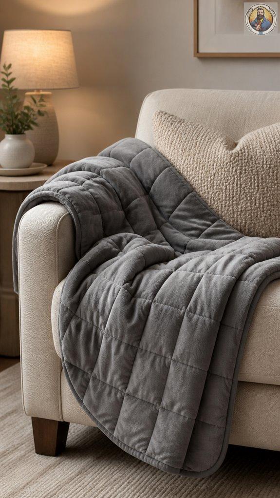comfortable weighted lap blanket choices