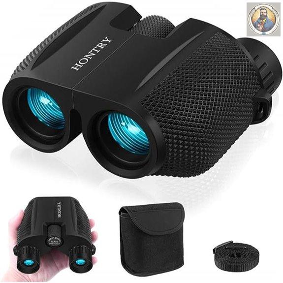 Hontry 10x25 Compact Binoculars for Bird Watching