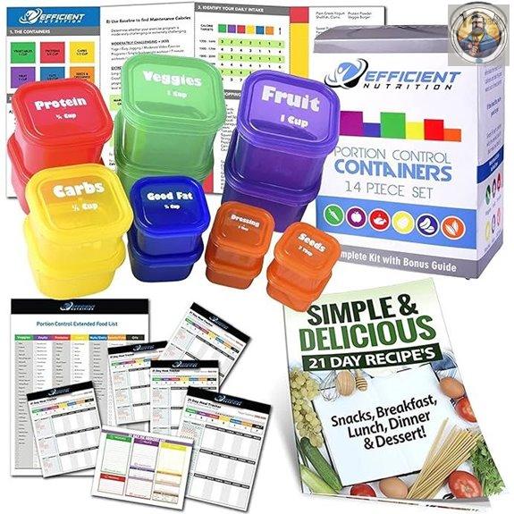 Efficient Nutrition 14-Piece Portion Control Kit