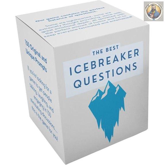 Icebreaker Questions Card Game - 150 Conversation Starters