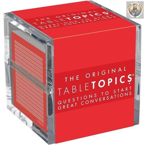 TableTopics Conversation Starter Cards (135 Questions)