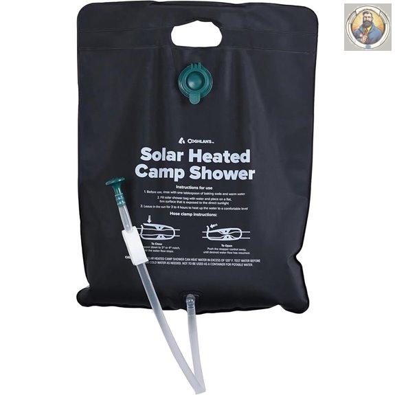 Coghlan's Camp Shower - Portable Solar-Heated Outdoor Shower Bag